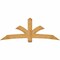 Ekena Millwork Davenport Rough Sawn Timber Gable Bracket, Western Red Cedar, 84"W x 31"H x 4"D x 6"F, 9/12 Pitch GBW084X31X0406DAV00RWR - alternate 1